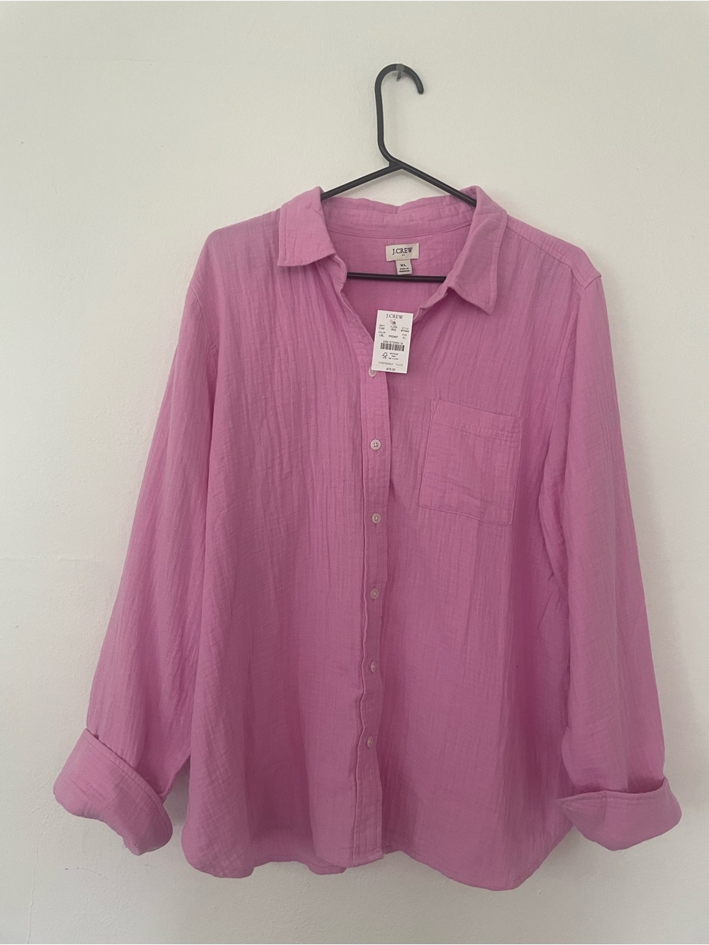 J. Crew Cotton Button-Down Shirt